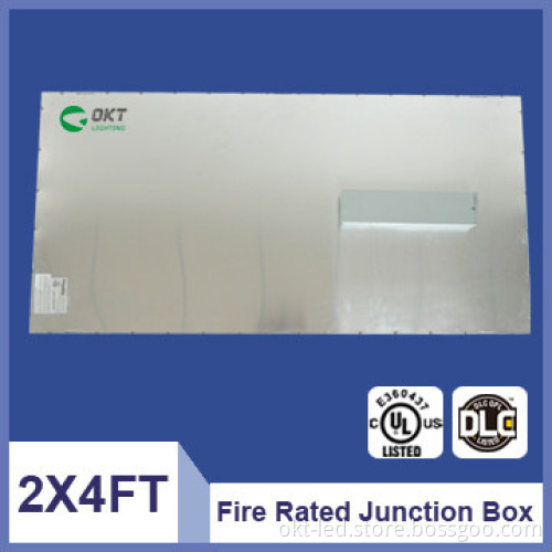 UL CUL 5 years warranty dlc dimmabled led ceiling panel light 2x4